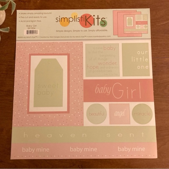 CTMH • Girl Themed Scrapbook Bundle - Picture 5 of 16